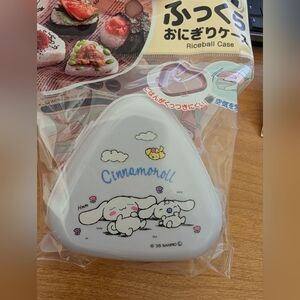 NWT - Licensed Sanrio - Cinnamoroll Onigiri Holder Rice ball case